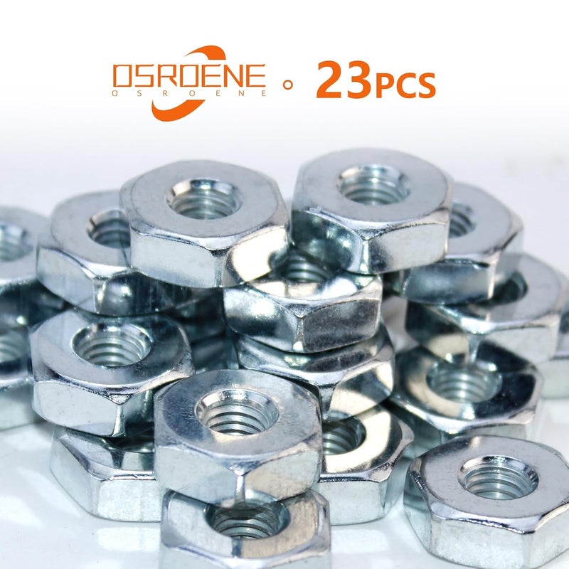 OSROENE Chainsaw Bar Nuts, 23 Pcs Chainsaw Parts, Replacement Parts for Stihl Chainsaw Accessories, Chain Saw Bar Bolt. - Image 5